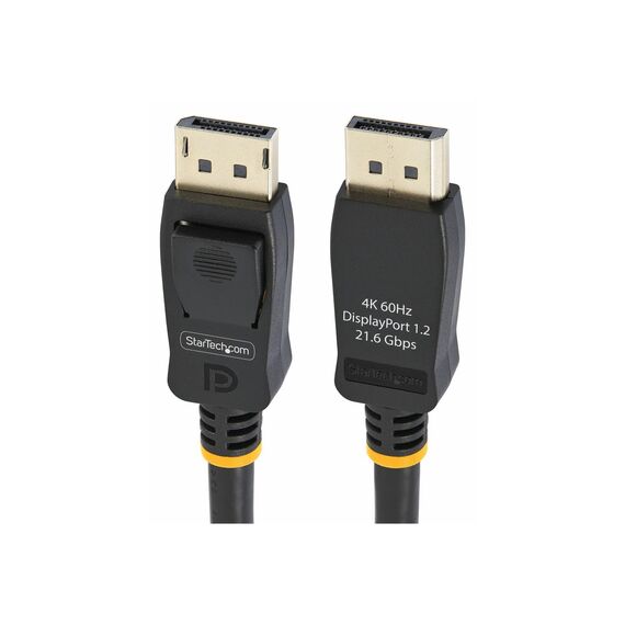 StarTech.com DISPL2M10PK DisplayPort 1.2 Cables, 2 m Each, 4K60, Black, Pack of 10