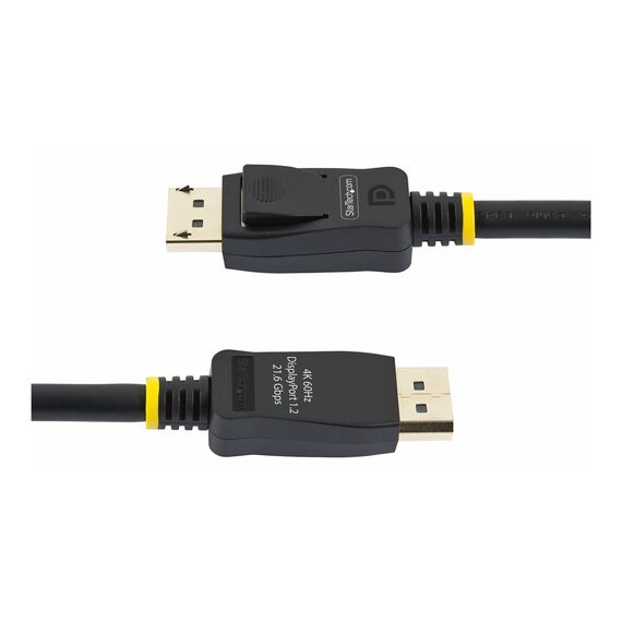 StarTech.com DISPL2M10PK DisplayPort 1.2 Cables, 2 m Each, 4K60, Black, Pack of 10