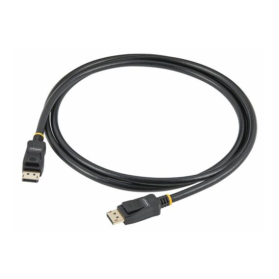 StarTech.com DISPL2M10PK DisplayPort 1.2 Cables, 2 m Each, 4K60, Black, Pack of 10