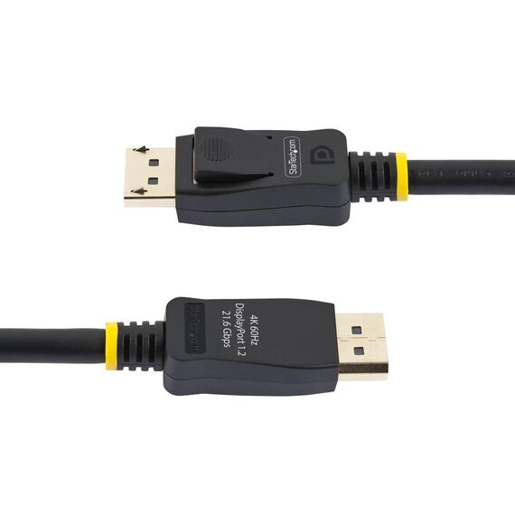 StarTech.com DISPL2M10PK DisplayPort 1.2 Cables, 2 m Each, 4K60, Black, Pack of 10