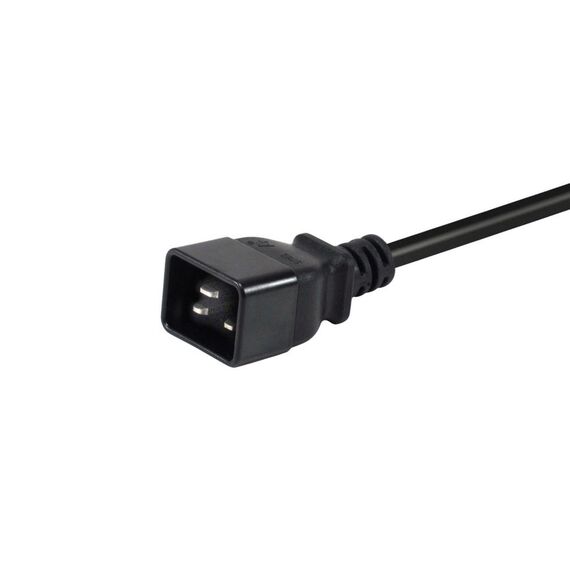 Equip 112141 black C20 to C13 power cable 3 m