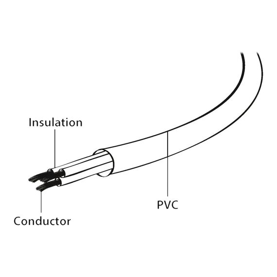 Cablexpert / Gembird PC-186-ML12-3M VDE, 1.0 mm², Black power connection