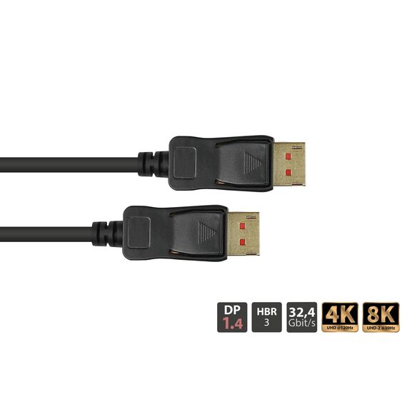 Good Connections 4814-005S DisplayPort cable 0.5 m Black