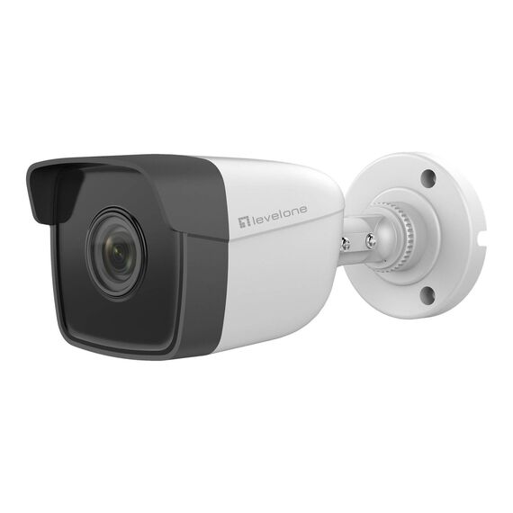 LevelOne FCS-5201 GEMINI 2MP Outdoor IP Camera, 4 mm Lens, H.265, PoE, 30 m IR, IP67