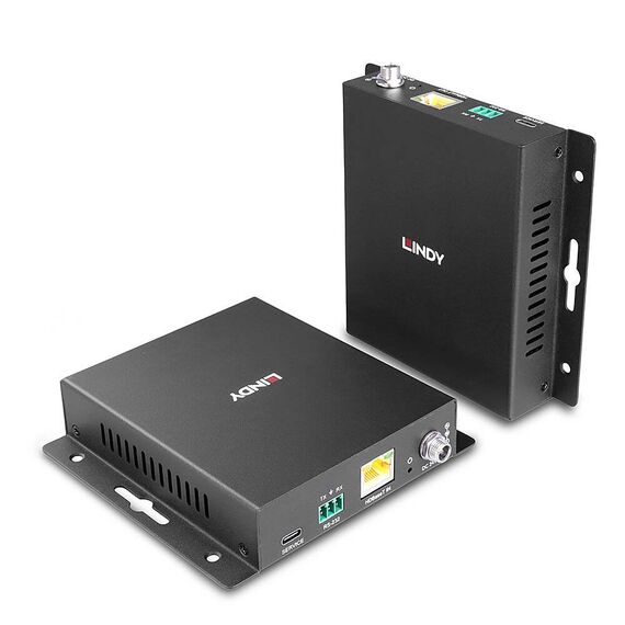 Lindy 39347 Black USB-C HDBaseT 3.0 Transmitter and Receiver Kit