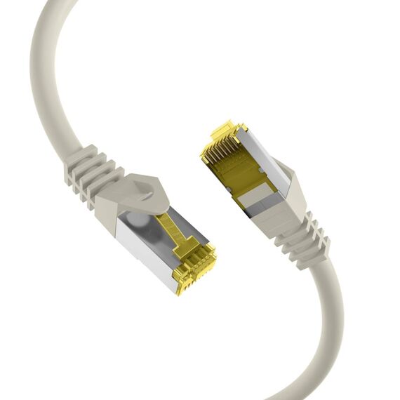 EFB Cat6A S/FTP LSZH Patch Cable 0.25m Grey