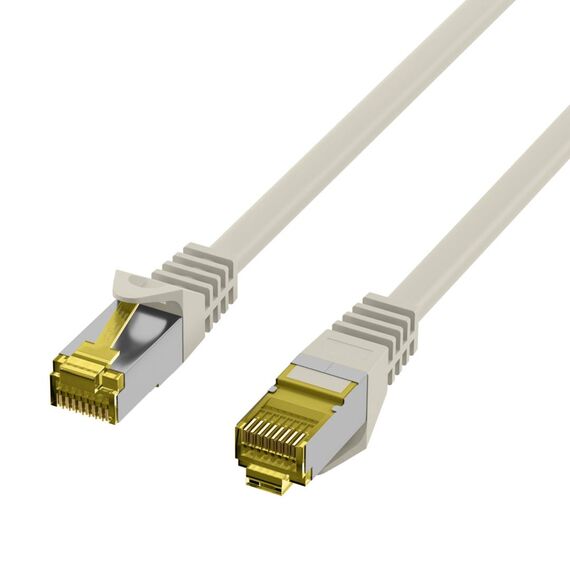 EFB Cat6A S/FTP LSZH Patch Cable 0.25m Grey