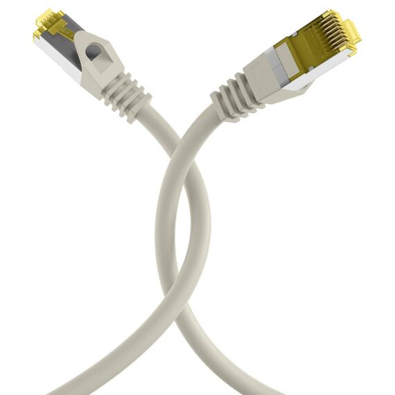 EFB Cat6A S/FTP LSZH Patch Cable 0.25m Grey