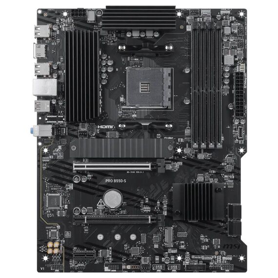 MSI PRO B550-S ATX AM4 Motherboard DDR4 PCIe 4.0