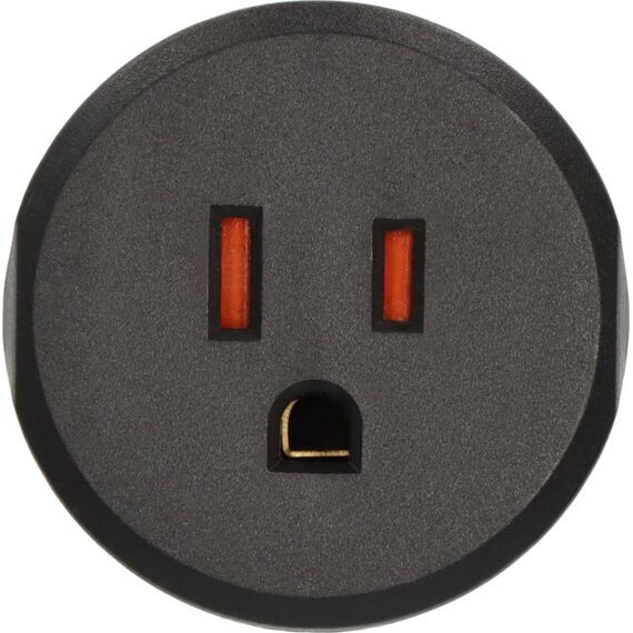 Brennenstuhl 1508520 Black US Type B to E/F Travel Adapter