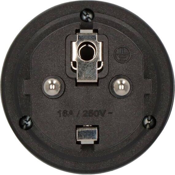 Brennenstuhl 1508520 Black US Type B to E/F Travel Adapter