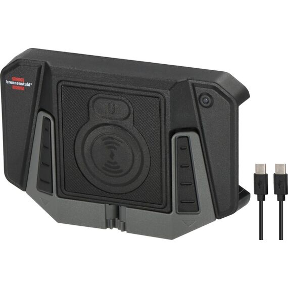 Brennenstuhl 1173780001 Professional Wireless Charging Pad WCP with Phone Holder