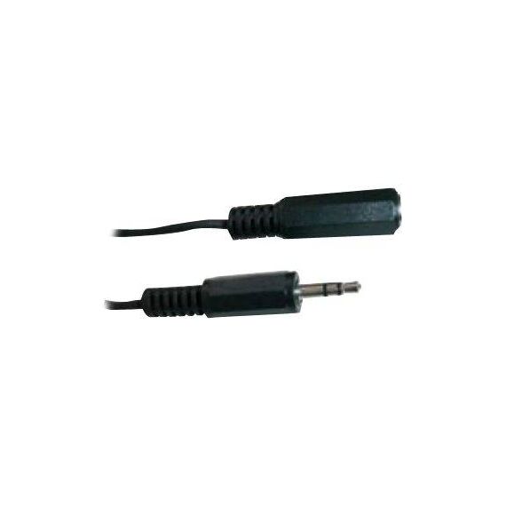 Schwaiger KHA4036 533 Stereo Headphone Extension Cable, 5m, Black