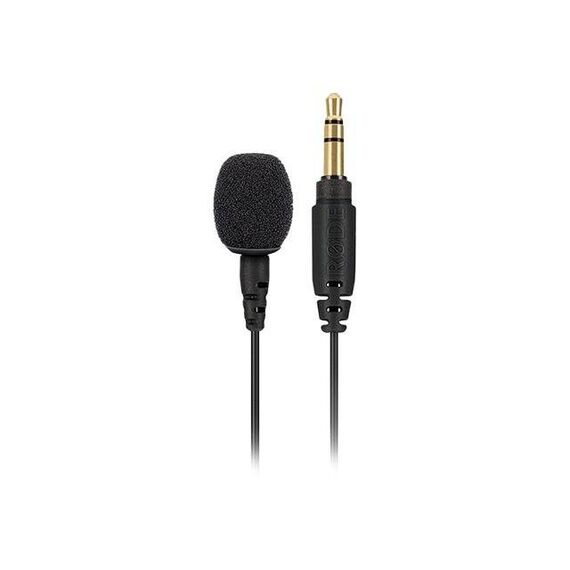 RØDE Lavalier GO Lavalier Microphone, 3.5 mm TRS, Black