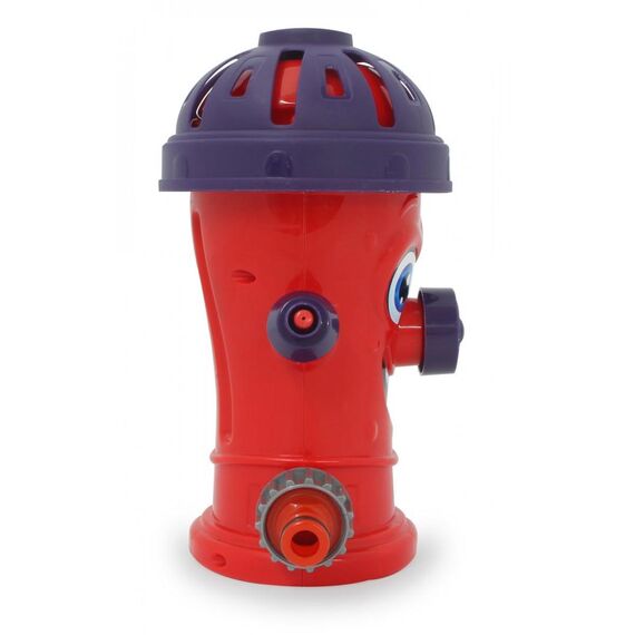 JAMARA McFizz Hydrant Happy Garden Water Sprinkler Toy, Red, Hose Adapter, Ages 3+