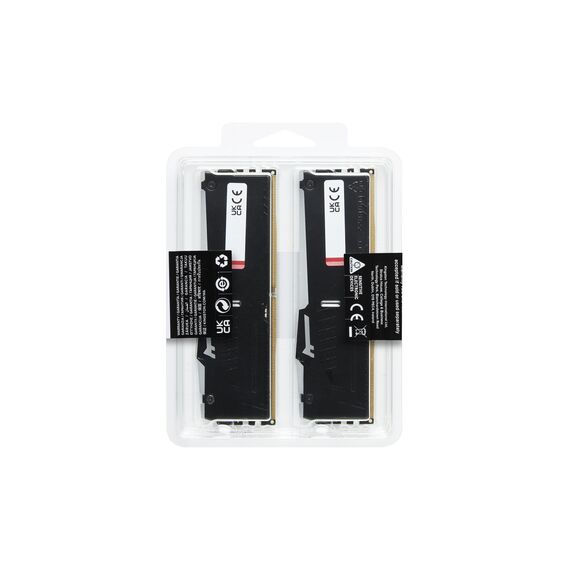 Kingston FURY Beast RGB KF560C30BBEAK2-16 Black Two-Module 2×8GB DDR5 Memory Kit
