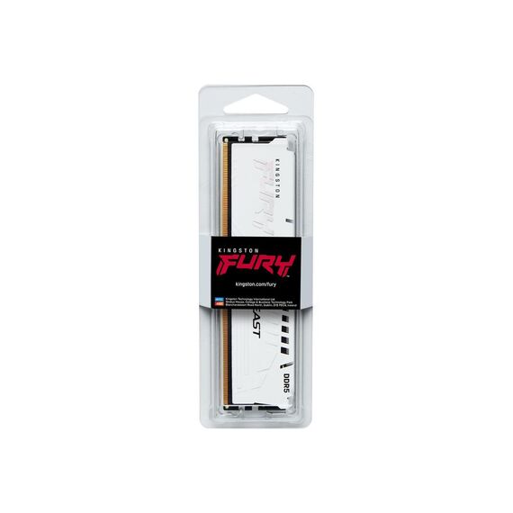 Kingston FURY Beast KF560C30BWE-16 White 16GB DDR5 Desktop Memory Module