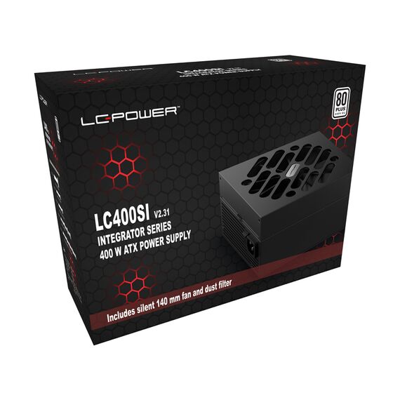 LC-Power Integrator LC400SI V2.31 black ATX power supply