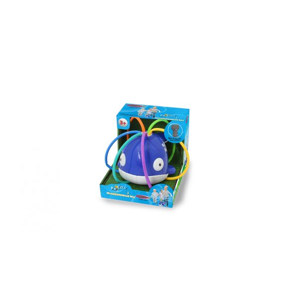 JAMARA McFizz Whale Garden Water Sprinkler Toy, Blue, Hose Adapter, Ages 3+