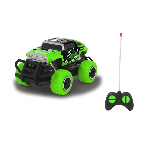 JAMARA Runny One RC Buggy, 1:43, Green, 27MHz, Underbody Lights, Ages 4+
