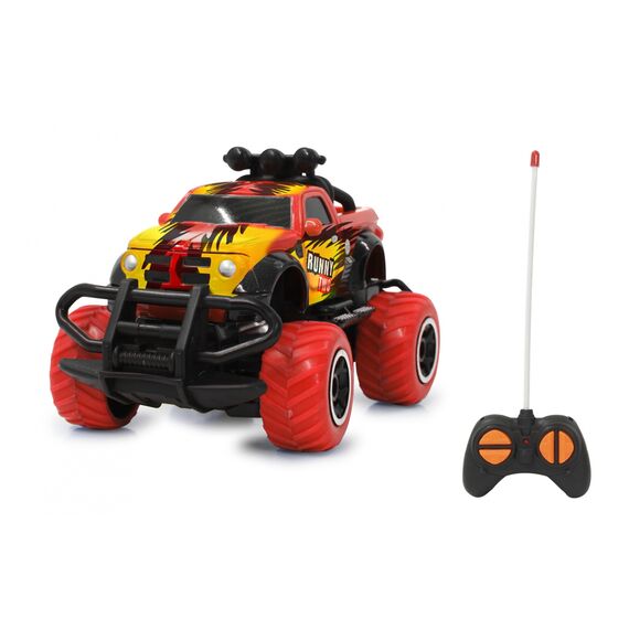 JAMARA Runny Two RC Buggy, 1:43, Red, 40MHz, Underbody Lights, Ages 4+