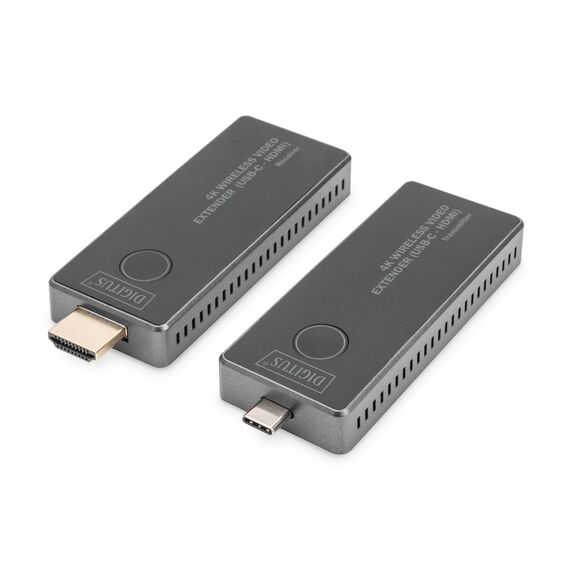 DIGITUS DS-55324 4K Wireless USB-C to HDMI Extender 30 m