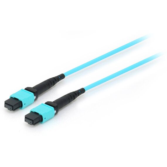 Equip MTP Trunk Fibre Cable OM4 12F Type B Aqua 15m