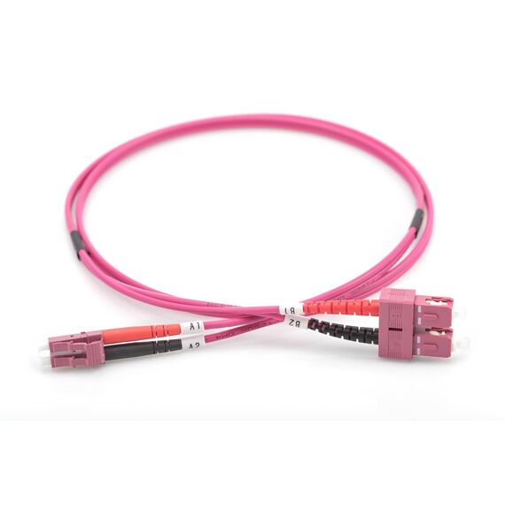 DIGITUS LC-SC OM4 Fiber Patch Cable 10m