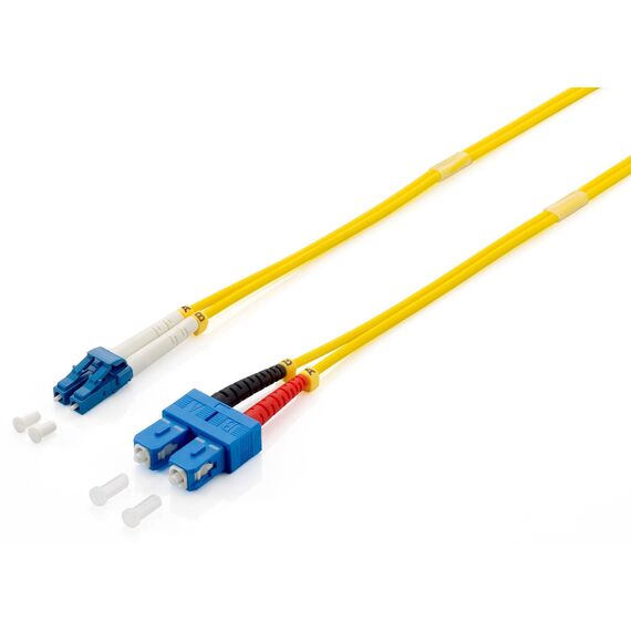 Equip LC-SC OS2 Fiber Patch Cable 10m