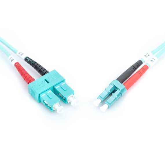 DIGITUS Fiber Patch OM3 LC-SC Duplex 10m