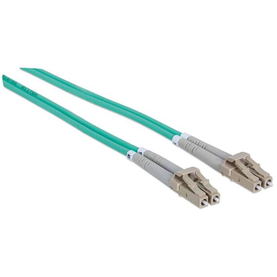 Intellinet OM3 LC to LC Duplex Fibre Patch Cable 1m