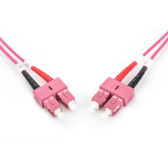DIGITUS Fiber Patch OM4 SC-SC Duplex 3m