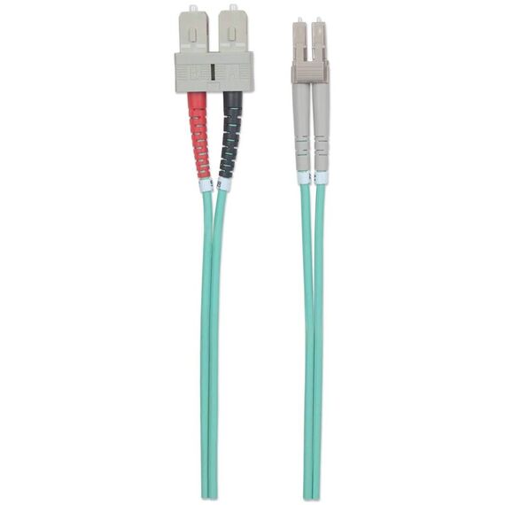 Intellinet LC-SC OM3 Duplex Fibre Cable 2m