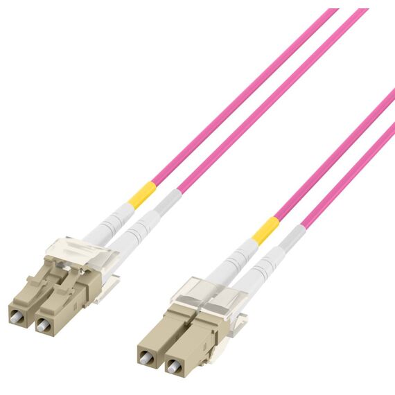 EFB OM4 LC-LC Duplex Fiber Patch Cable 10m