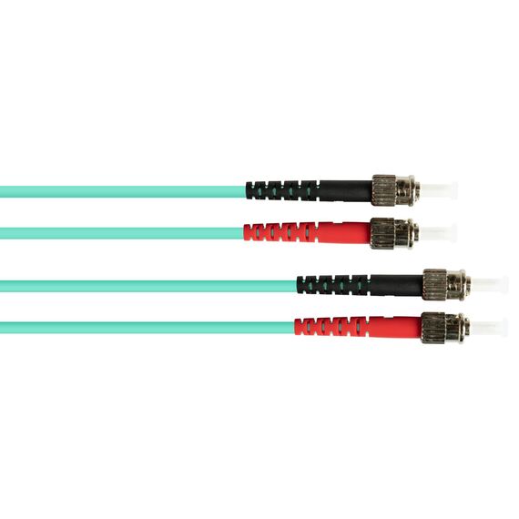 Good Connections OM3 ST-ST Duplex Fiber Patch Cable 10m