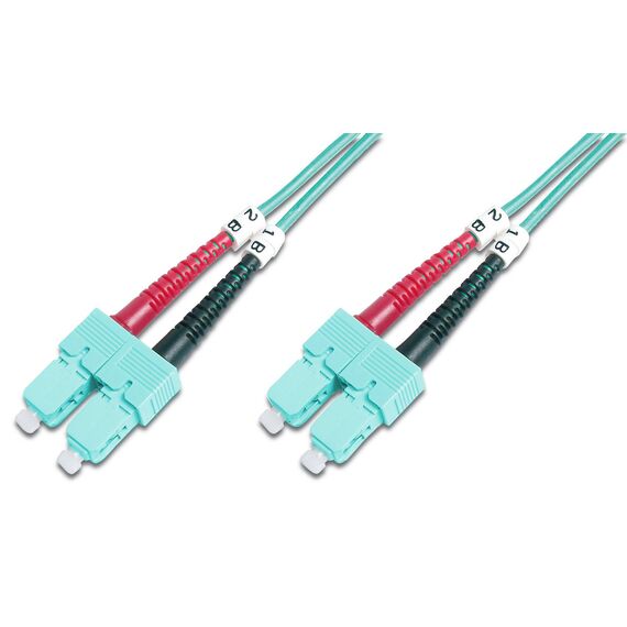 Digitus OM3 SC to SC Duplex Fiber Patch Cable 1m