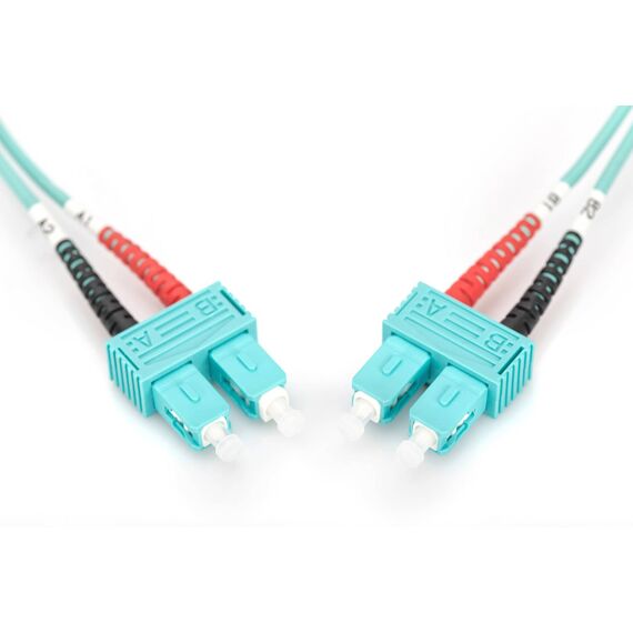 Digitus OM3 SC to SC Duplex Fiber Patch Cable 1m