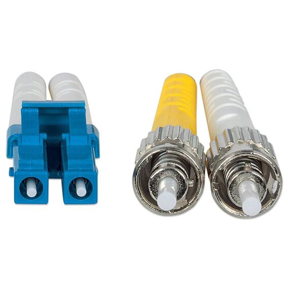 Intellinet LC-ST OS2 Fibre Patch Cable 2m Yellow