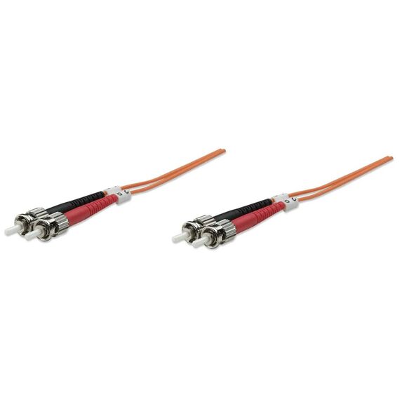 Intellinet ST-ST OM1 Fibre Patch Cable 1m Orange