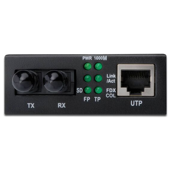 DIGITUS Gigabit Media Converter RJ45 to ST Multimode