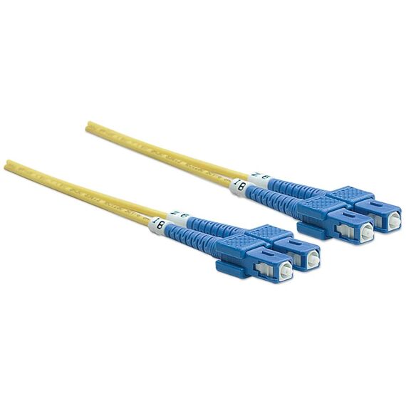 Intellinet OS2 Fibre Patch SC-SC Duplex 5m Yellow