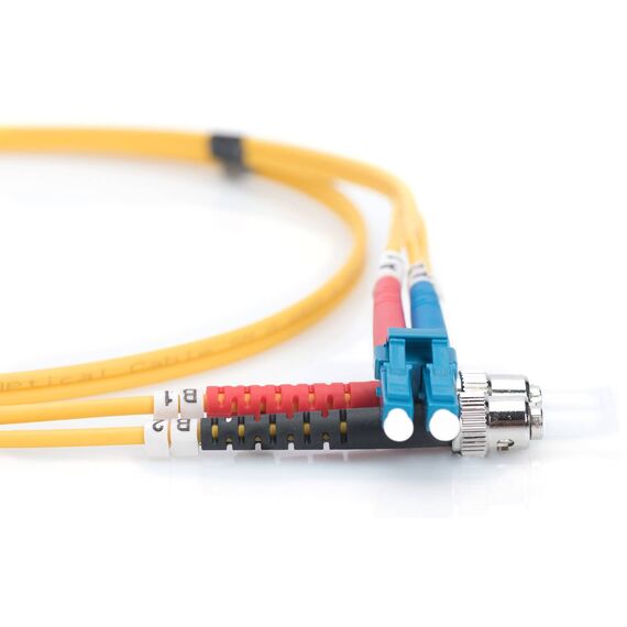 DIGITUS LC-ST OS2 Fibre Patch Cable 3 m
