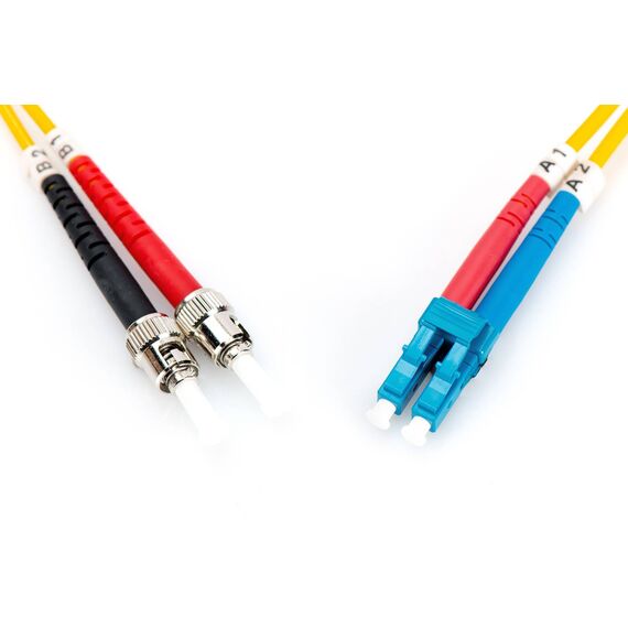 DIGITUS LC-ST OS2 Fibre Patch Cable 2 m