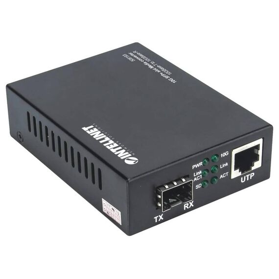 Intellinet 10GBase-T to 10GBase-R Media Converter