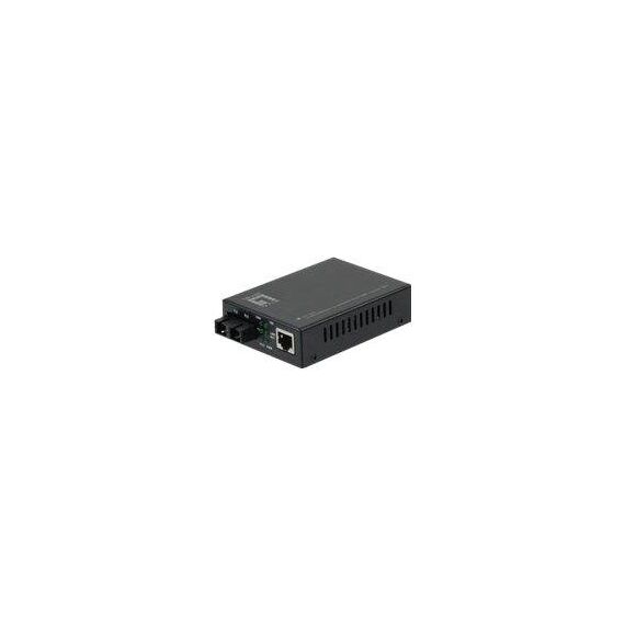 LevelOne GVT-2001 Gigabit RJ45 to SC Multimode Media Converter