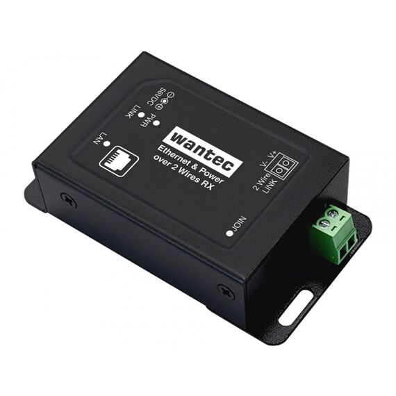 Wantec 5720 Black 2wIP E-Series Switch-Side Two-Wire Adapter