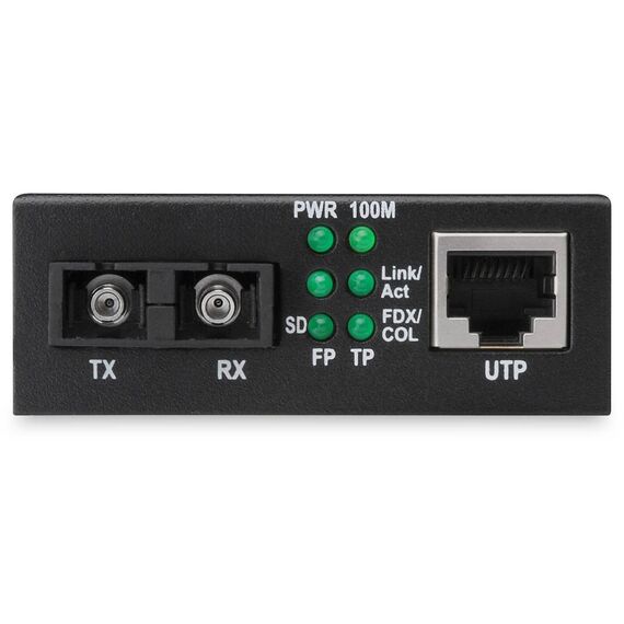DIGITUS Fast Ethernet Media Converter RJ45/SC SM 20 km