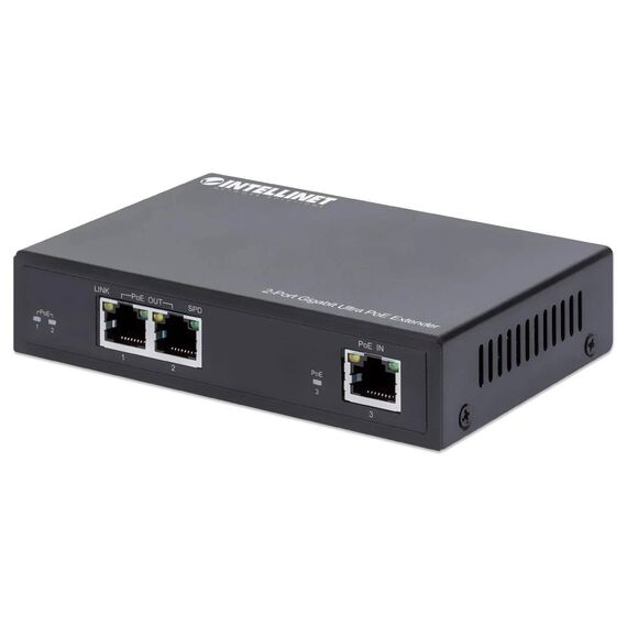 Intellinet 2-Port Gigabit Ultra PoE Extender