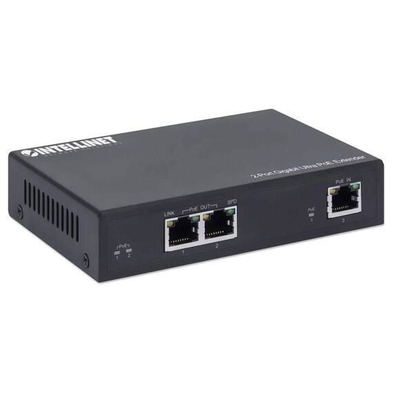 Intellinet 2-Port Gigabit Ultra PoE Extender