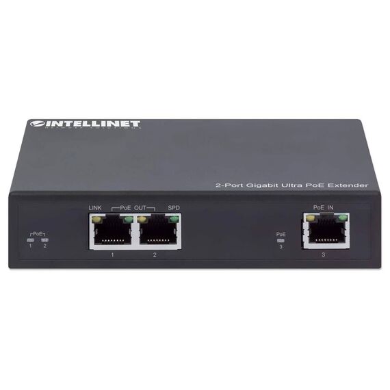 Intellinet 2-Port Gigabit Ultra PoE Extender